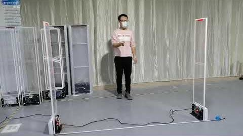 Retail anti theft alarm AM system detect distance 200-220cm for DR label with WIFI remote debugging