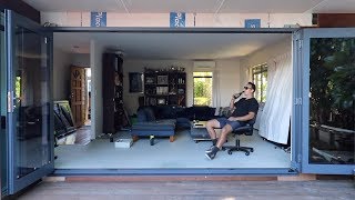 Installing BIG Bifold Doors