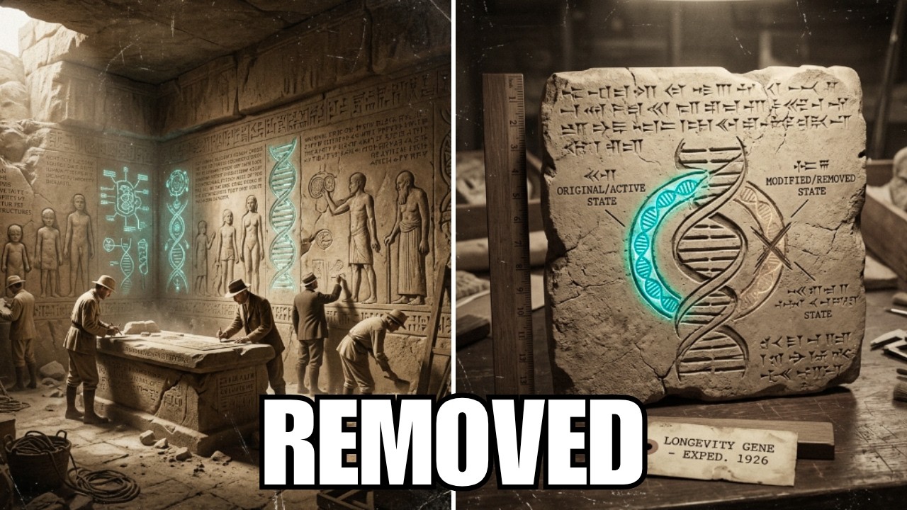 ⁣The Sumerian Tablet That Says Humans Were Designed to Live 1,000 Years—And the Gene That Was Removed