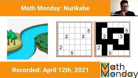 Math Monday: Nurikabe