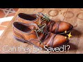 RESTORING OLD ALLEN EDMONDS STRANDS- Shoe Restoration Tutorial and Shine.