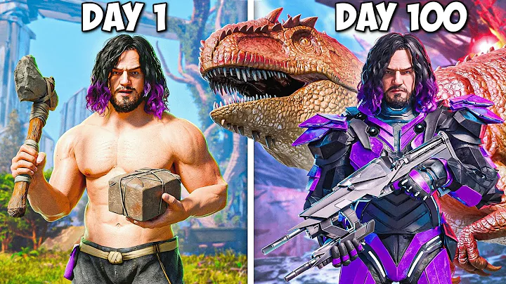 I Have 100 DAYS To Beat The Alpha Titan In Ark Survival Ascended [Extinction]