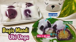 BUGIS MUSHROOM PURPLE SWEET SWEET MUNG BEAN FILLING || Delicious, Sweet, Savory, and Soft