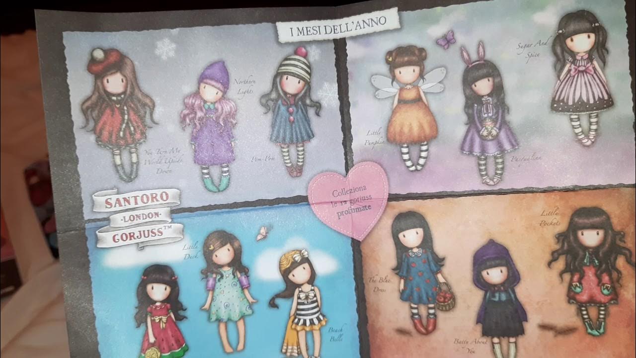 EDICOLA Nuova serie Santoro gorjuss mesi dell'anno YouTube