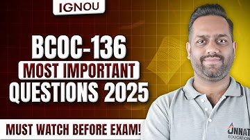 Income Tax BCOC 136 Question Paper Solved June 2025 | IGNOU TEE 2025 – 90+ Marks or Regret!