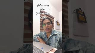 Online classes and online course I did