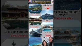 Top 5 Most Expensive Things Owned by Larry Ellisonn