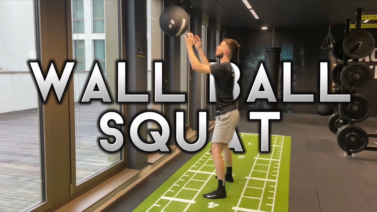WALL BALL SQUAT | Tutoriel - YouTube