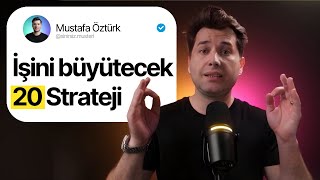 20 Etkili Pazarlama Stratejisi İşi̇ni̇ Büyüt