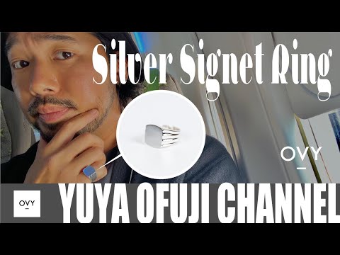 アクセサリー Ovy Silver Signet Ring yuya ofuji 925 アクセサリー Ovy Silver Signet Ring yuya ofuji 925 Ovy