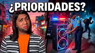 ¡Insólito! Arrestan parlantes mientras los delincuentes andan sueltos 🔊🚨