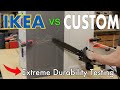 IKEA Kitchen Cabinet Door VS Custom Painted Door.  Which is MORE DURABLE!!!