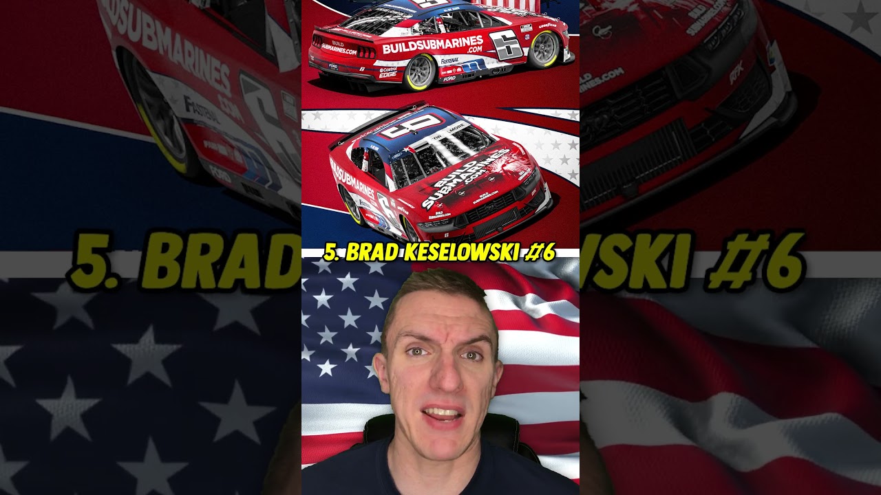 Top 10 Patriotic NASCAR Paint Schemes of 2024