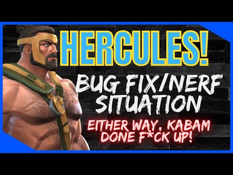 Was Hercules Nerfed? Prob Nah! Was This Bug Fix Dodgy AF – Definitely!