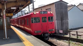 名鉄6000系6030F＋6801F 普通犬山行き 西春発車