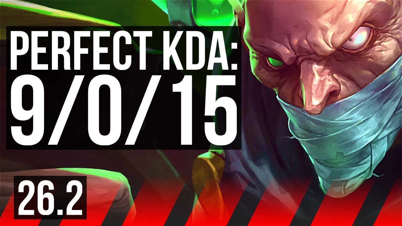 SINGED vs SETT (TOP) | Perfect KDA: 9/0/15 | KR Master | 26.2