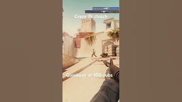 INSANE 3K CLUTCH IN CS2!