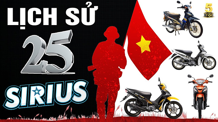 Dòng xe số sirius của yamaha bao nhiêu phân khối