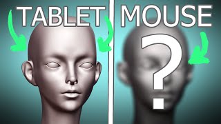 Pro Blender Sculptor: 1 h mouse / 1h tablet sculpt