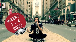 EAGLES Weeks 1 - 4 in 60 seconds | Eagles Rap Recap