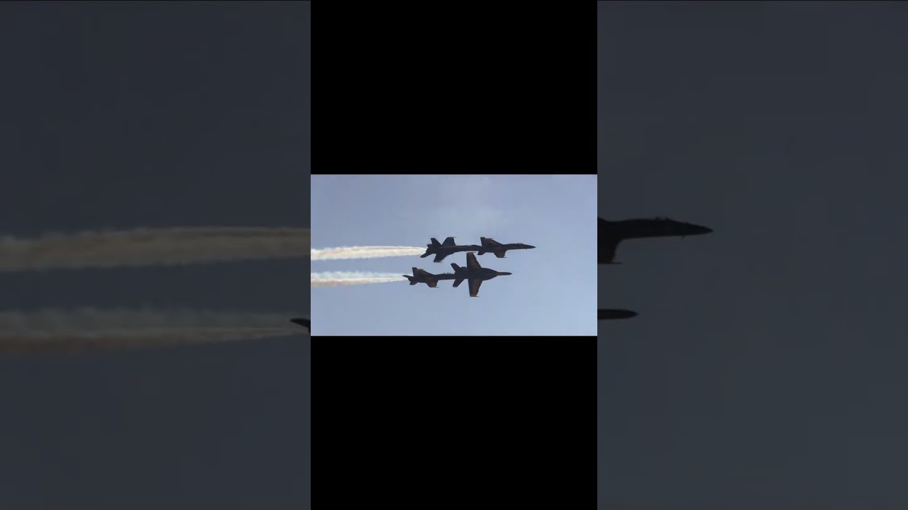 Blue Angels Formation Split (September 20, 2025)