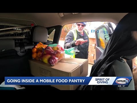 How a mobile food pantry works in New Hampshire