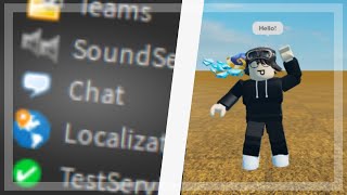 How to enable BUBBLE CHAT | Roblox Studio Tutorial