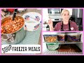 4 HEALTHY SOUP FREEZER MEALS // COOK WITH ME