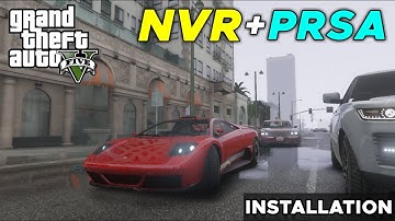 How To Install NVR + PRSA In GTA 5 Mods 2023 | Natural Vision Remastered | Best Graphics Mod