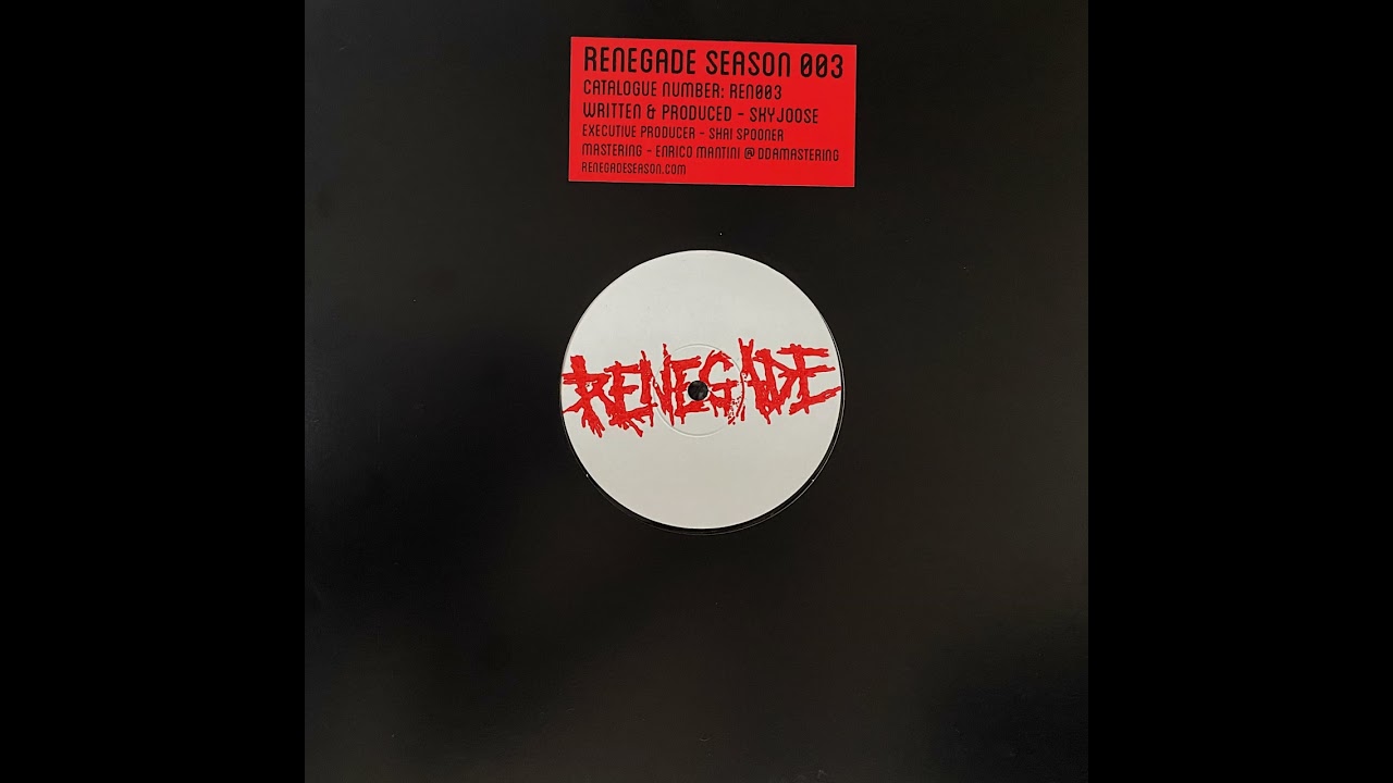 Sky Joose — Major Minor (Official Vinyl Release | Renegade 003)