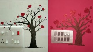 how to make switch board stickers at home  #switchboardconnection #switchboardpainting screenshot 4