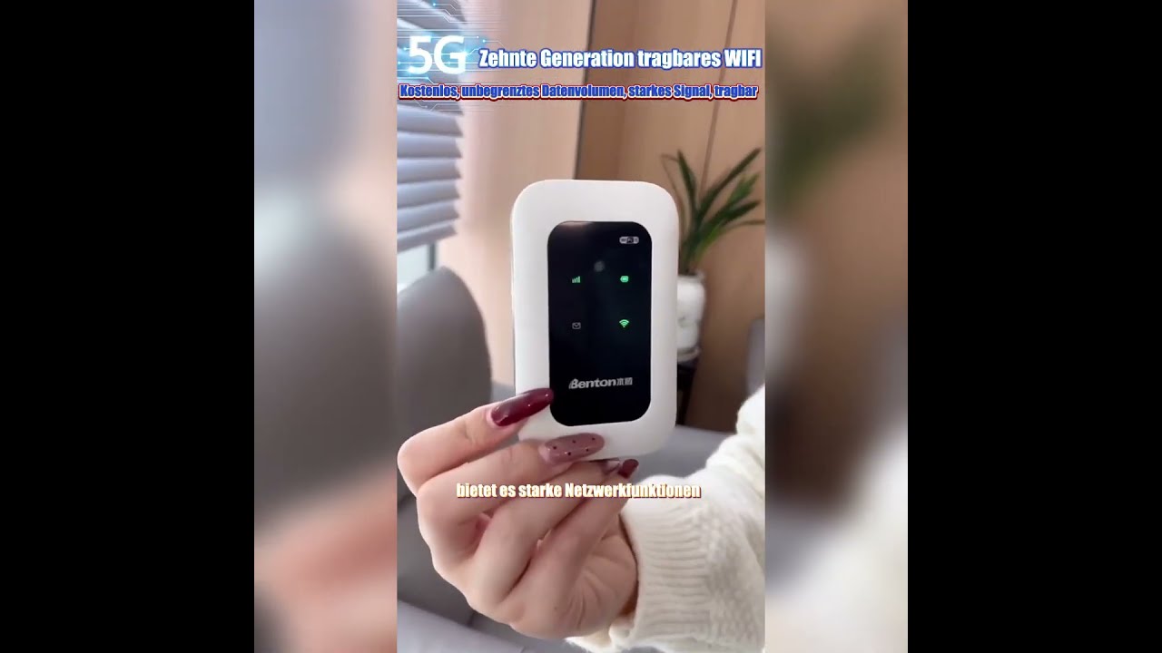 Entdecken Sie Die Neueste Generation Des Tragbaren WLANs