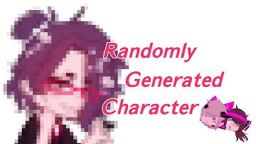 Making an OC with a random generator👀