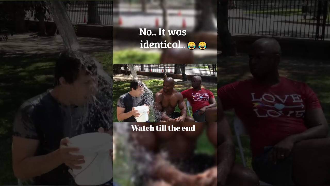 Ice Bucket Challenge but wait for it😂😂 