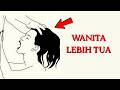 5 tanda wanita tua/janda suka kamu: tatapan lama, sering chat, sentuh bahu, perhatian lebih, cemburu