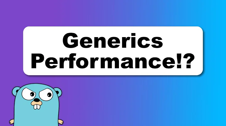 Golang Generics Benchmarks (Is It Fast Enough?!)