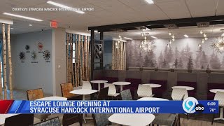 Syracuse Airport to open new common-use lounge with Escape Lounges