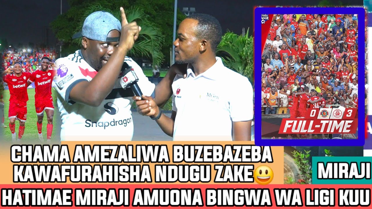 MIRAJI AMALIZA UTATA BINGWA WA MSIMU HUU|HUU NDIO URITHI WETU SIMBA|MWALIMU TEMBEA HATA NA WATU 20🤣🤣