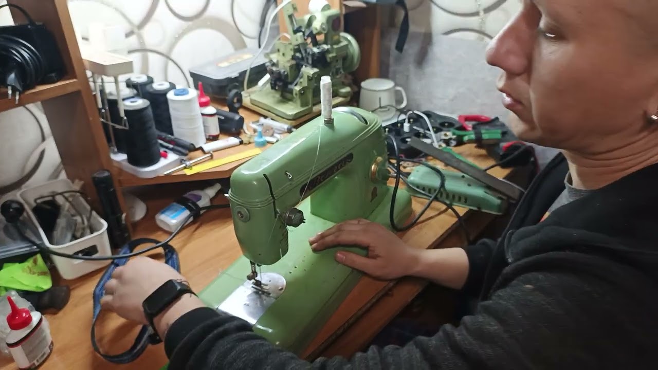 Ремонт швейных машин в Таганроге Швейная машинка Волга/Zundapp часть 2