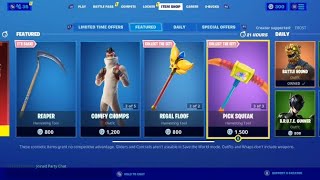 Daily item shop update (reaper?)