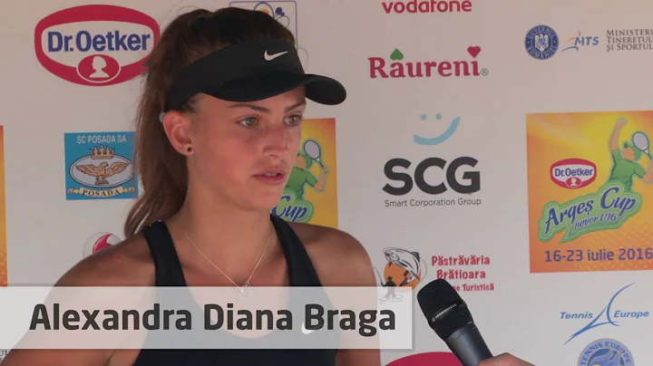Interviu Alexandra Braga - Arges Cup 2016