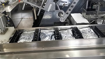 Automatic Food Pouch Cartoning Machine/Automatic Cartoner with Case Packer