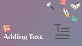 Zinnia Quick Guide - Add Text screenshot 5