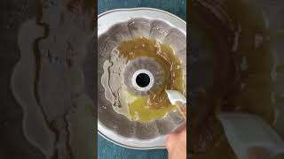 Pineapple Upside Down Bundt Cake #recipe #cakerecipe #bundtcake #pineapple