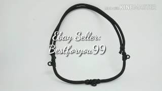 Thai Amulet Black Necklace 3 Hooks
