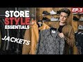 Store styles essentials  vestes et surverses basics  episode 3