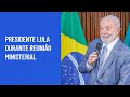 "Presidente Lula Convoca Reunião Ministerial em Busca de Respostas para Queda de Popularidade"