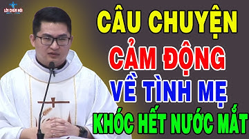 CÂU CHUYỆN CẢM ĐỘNG VỀ TÌNH MẸ KHÓC HẾT NƯỚC MẮT - Bài Giảng Hay Của Lm Giuse Nguyễn Minh Quang