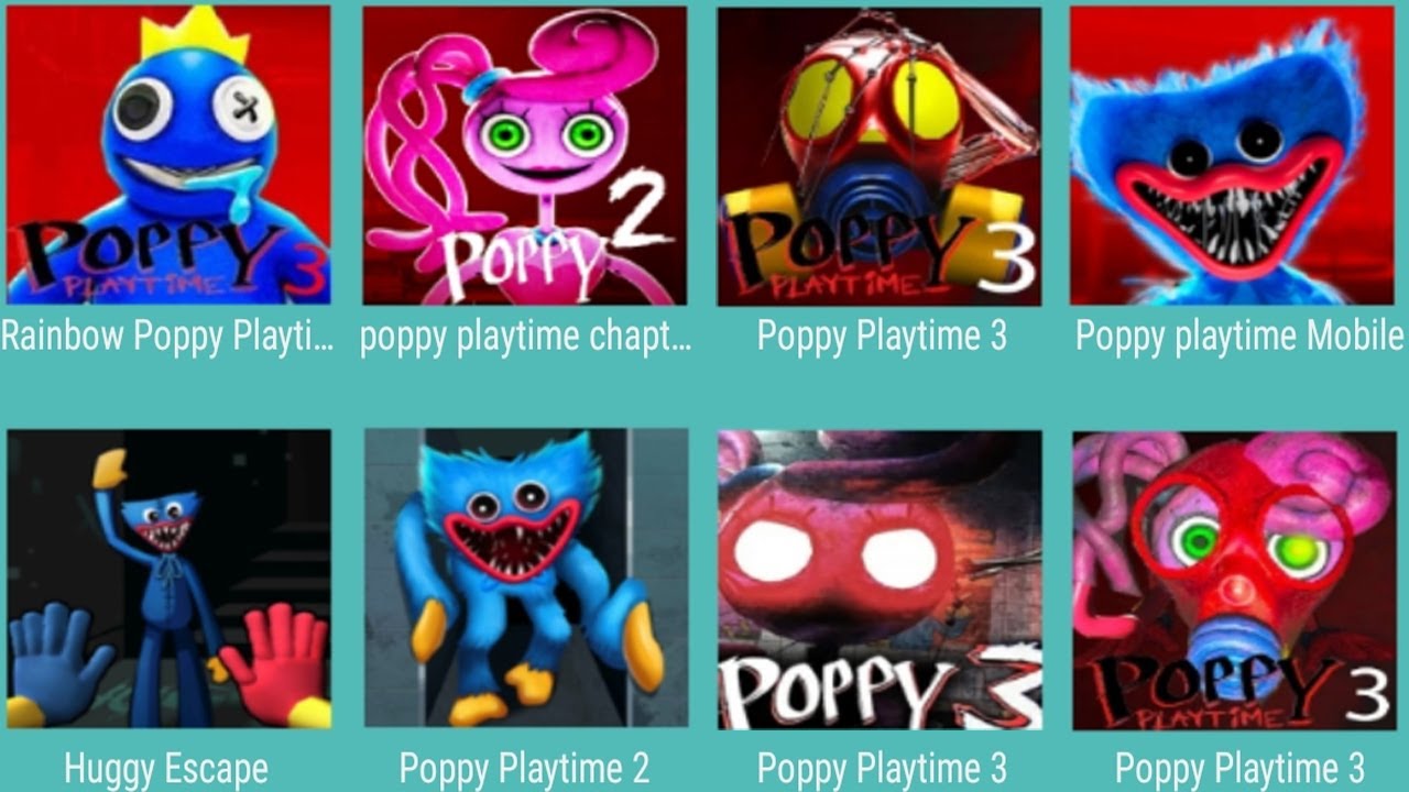 Имена поппи плей тайм. Poppy Play time Poppy. Персонажи из Poppy Playtime 2. Poppy HLAY Timi 3. Монстры из Poppy Playtime.