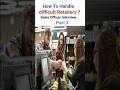 How to handle difficult Retailers in FMCG | FMCG Sales Officer Interview Part 3| FMCG Sales Training